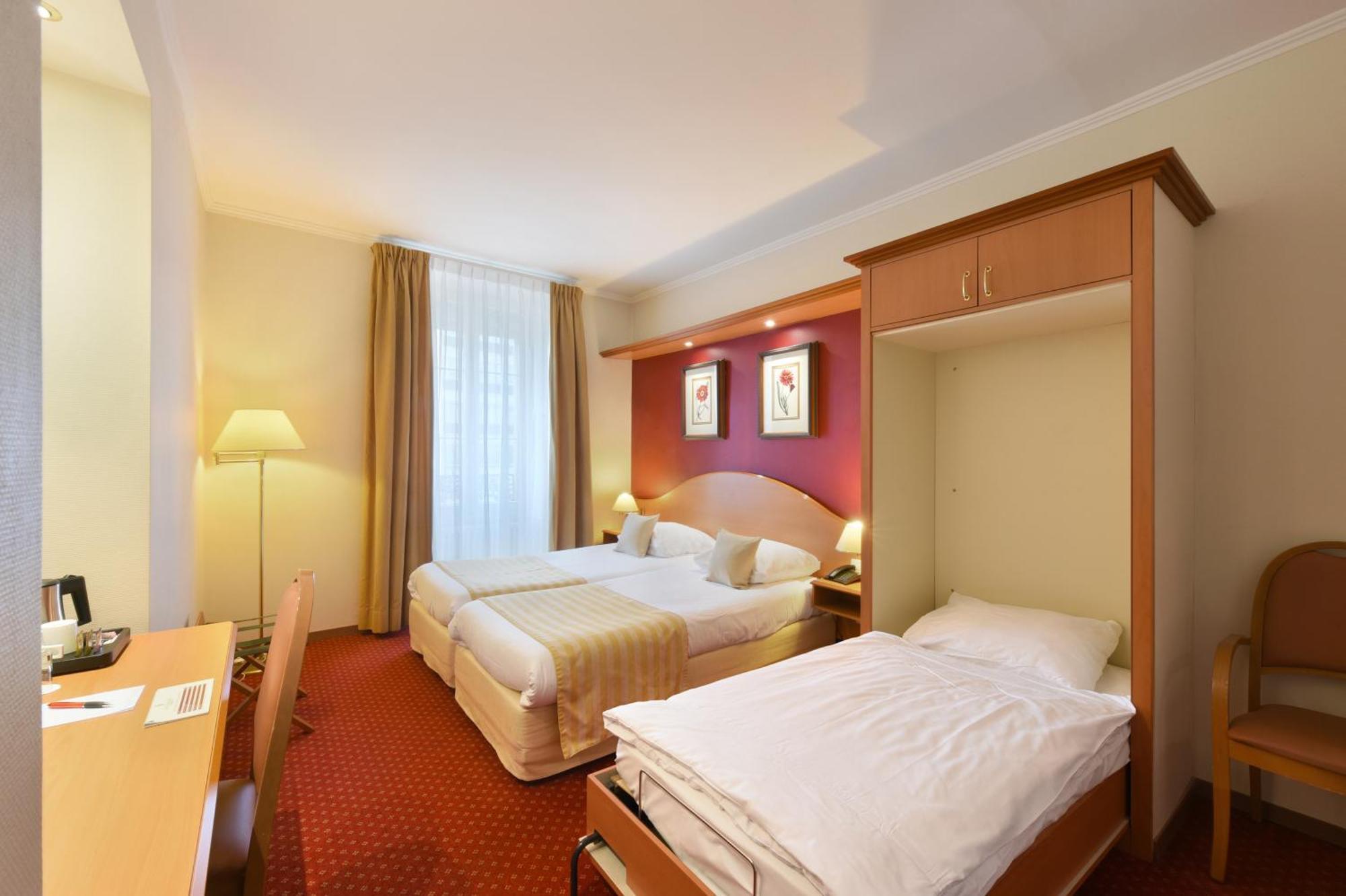 Hotel International & Terminus Женева Номер фото